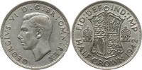 Großbritannien 1/2 Crown George VI., 1936 - 1952 -