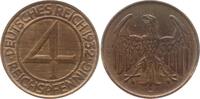 Deutsches Reich, Weimarer Republik 4 Pfennig -