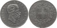 Italien, Königreich 5 Lire Vittorio Emanuele, II., 1861 - 1878, Rom -