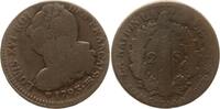 Frankreich, Constitution 2 Sols FRANCAIS, Straßburg, An 5, Glockenmetall (mdc) -