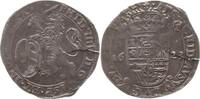 Spanische Niederlande, Brabant Escalin Philipp IV., 1621 - 1665, Brüssel, alter Beschreibungszettel beiliegend -