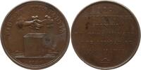 Frankreich, Königreich Bronzemedaille Louis XV., 1715 - 1774, Hochzeitsmedaille, FIDE ET CONSTANTIA -