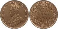 Indien 1/4 Anna George V., 1910 - 1936 -