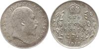 Indien 2 Annas Edward VII., 1901 - 1910 -
