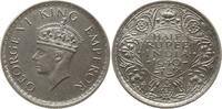 Indien 1/2 Rupie George VI., 1936 - 1952, Bombay -