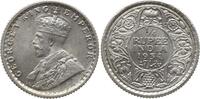 Indien 1/4 Rupie George V., 1910 - 1936, Calcutta -
