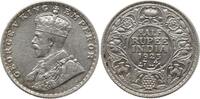 Indien 1/2 Rupie George V., 1910 - 1936, Bombay -