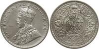 Indien 1 Rupie George V., 1910 - 1936, Calcutta -