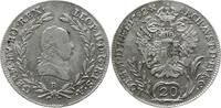 RDR, Haus Habsburg, Ungarn 20 Kreuzer Leopold II., 1790 - 1792, Kremnitz -