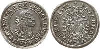 RDR, Haus Habsburg, Ungarn 6 Kreuzer Leopold I., 1657 - 1705, Kremnitz -