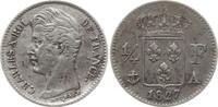 Frankreich, Königreich 1/4 Franc Charles X., 1824 - 1830, Paris -