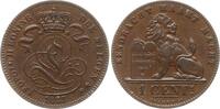 Belgien, Königreich 1 Centime Leopold II., 1865 - 1909 -