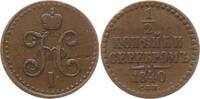Russland 1/2 Kopeke Nikolaus I., 1825 - 1855, Izhora -