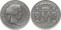 Spanien, Königreich 10 Reales Isabel II., 1833 - 1868, Madrid -