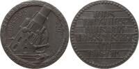 Österreich, Kaiserreich Zinkmedaille Franz Joseph I., 1848 - 1916, v. Schwathe, Rotes Kreuz, 30,5 cm Motorgeschütz -