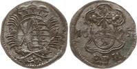 Sachsen, Kurfürstentum 1 Pfennig Friedrich August I., 1694 - 1733, Leipzig -