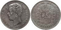 Spanien, Königreich 5 Pesetas Amadeo I., 1870 - 1873, Madrid -
