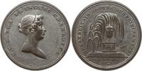 Großbritannien Zinnmedaille George III., 1760 - 1820, v. Hancock, Tod von Princess Charlotte, 1796 - 1817 -