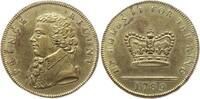 Großbritannien Messingmedaille George III., 1760 - 1820, George, Prince of Wales, Appointed Regent -