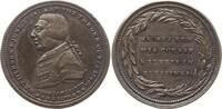 Großbritannien Bronzemedaille George III., 1760 - 1820, a.s. Tod, He has run his course & sleeps in blessings -