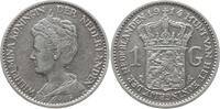 Niederlande, Königreich 1 Gulden Wilhelmina, 1890 - 1948 -