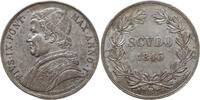 Kirchenstaat 1 Scudo Pius IX., 1846 - 1878, An I, Bologna -