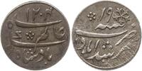 Indien, East India Company 1/4 Rupie Bengal Presidency, Rand schräg gefiffelt -