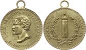 Frankreich, 2. Republik Kleine tragbare Messingmedaille a.d. Wahl Louis Napoleon Bonaparte zum Präsident, Fasces im Laubkranz -