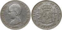 Spanien, Königreich 2 Pesetas Alfonso XIII., 1886 - 1941, Madrid -
