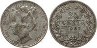 Niederlande, Königreich 25 Cent Wilhelmina, 1890 - 1948 -