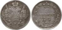 Russland 5 Kopeken Nikolaus I., 1825 - 1855, St. Petersburg -
