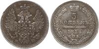 Russland 5 Kopeken Nikolaus I., 1825 - 1855, St. Petersburg -