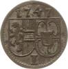 Salzburg, Erzbistum Einseitiger Pfennig Jakob Ernst von Liechtenstein, 1745 - 1747 -
