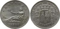 Spanien, Provisorische Regierung 2 Pesetas -