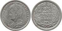 Niederlande, Königreich 25 Cent Wilhelmina, 1890 - 1948 -
