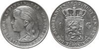 Niederlande, Königreich 1 Gulden Wilhelmina, 1890 - 1948 -