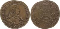 Spanische Niederlande, Brabant Rechenpfenning (Cu - Jeton) Karl II., 1665 - 1700, Antwerpen -