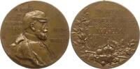 Preußen, Königreich Bronzemedaille Wilhelm II., 1888 - 1918, a.d. 100. Geburtstag von Kaiser Wilhelm I. -