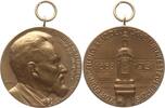 Sachsen, Königreich, Stadt Leipzig Tragbare Bronzemedaille v. Thiele, auf das 12. Deutsche Turnfest, Brb. Dr. Ferdinand Goetz / Rathaus -