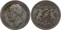 Schweden, Königreich 2 Kronor Oskar II., 1872 - 1907 -