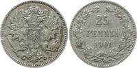 Finnland 25 Penniä Nikolaus II., 1894 - 1917 -