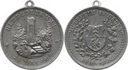 Baden, Müllheim, Stadt Tragbare Aluminiummedaille 100 Jahre Denkmal für Johann Peter Hebel, 1760 - 1826, 150. Geburtstag -