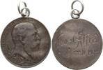 Baden, Großherzogtum Tragbare Silbermedaille aus 2 Mark 1902 (AKS 157) umgearbeitet, Gravur: Theo s/l. Alfred - 22. IV. 1902 -