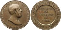Brasilien, Stadt Rio de Janeiro Bronzemedaille 50 Jahre Academia Nacional de Medicina, Decreto No. 9386, 28. Fevereiro 1885 -