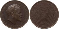 Peru, Stadt Lima Bronzemedaille Escuela de Medicina de Lima, Inauguration, Presidente Pierola (El Califa) -