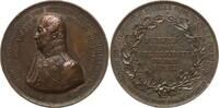 Baden, Großherzogtum Bronzemedaille v. C.W. Doell, 50. Dienstjubil. Karl Freiherr Stockhorner von Starein, 1773-1843 -