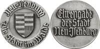 Neu-Isenburg, Stadt Gussmedaille Stadtwappen, Neu-Isenburg, Die Stadt im Walde / Ehrengabe der Stadt Neu-Isenburg -