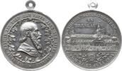 Schlesien, Stadt Breslau Tragbare Aluminiummedaille von Jörgum & Trefz, auf das VIII. Deutsche Turnfest in Breslau / Turnvater Jahn -