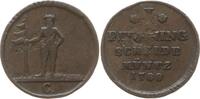 Braunschweig-Calenberg-Hannover 1 Pfennig Georg III., 1760 - 1820, Zellerfeld, Überprägung -