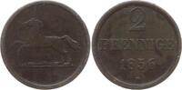 Braunschweig, Herzogtum 2 Pfennig Wilhelm, 1831 - 1884 -